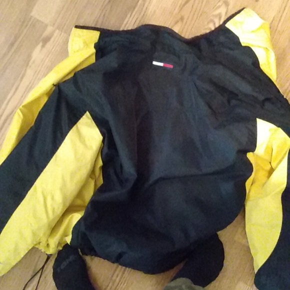 Tommy Hilfiger Yellow Black🔥 "Fleece lined" Jacket XXL - Picture 5 of 6